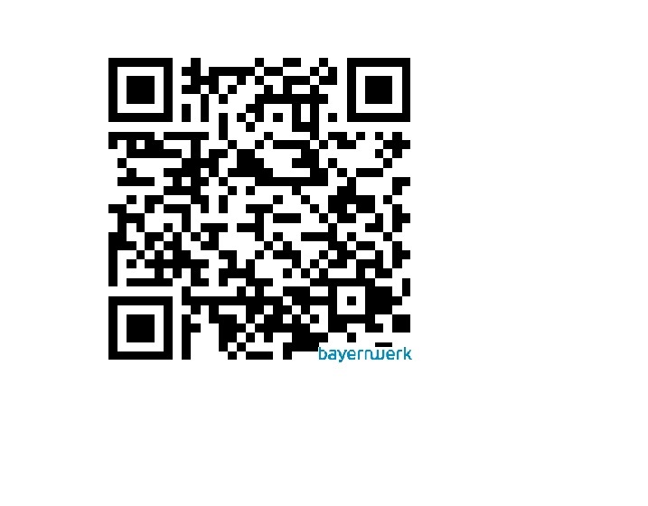 Eine defekte Straßenlampe melden Sie entweder, indem Sie den QR-Code scannen oder anklicken.